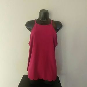 Candies L Halter Crisscross Back